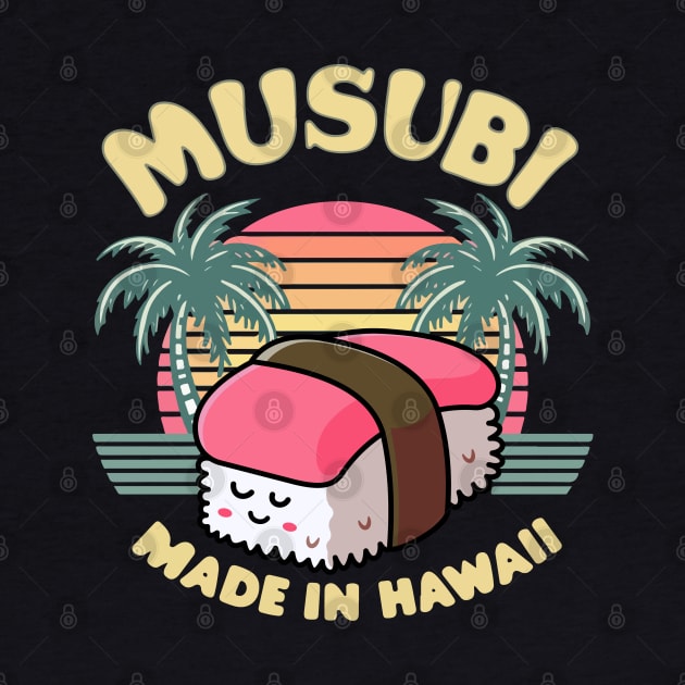 Japanase Hawaiian Spam Musubi 90s Kawaii Hawaii by Moulezitouna